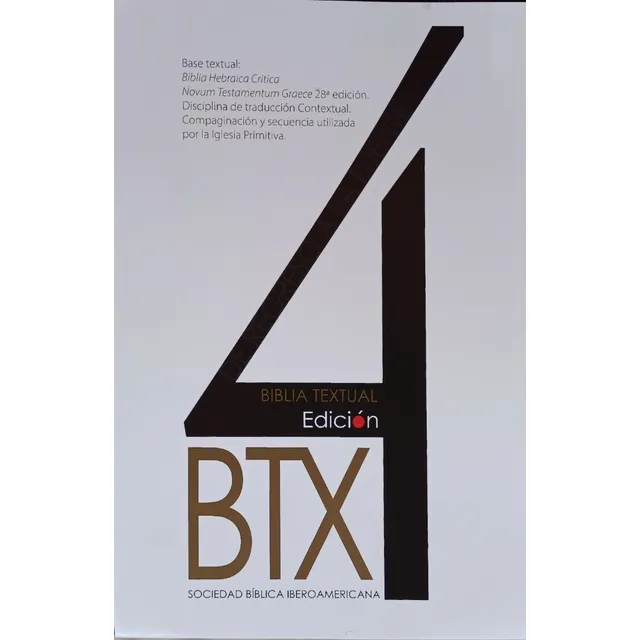 Biblia . Textual  Iv Edicion .