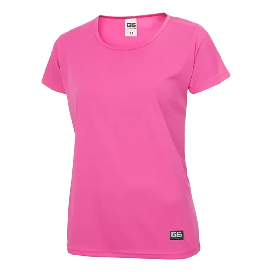 Remera Deportiva Manga Corta Camiseta Mujer Entrenamiento G6