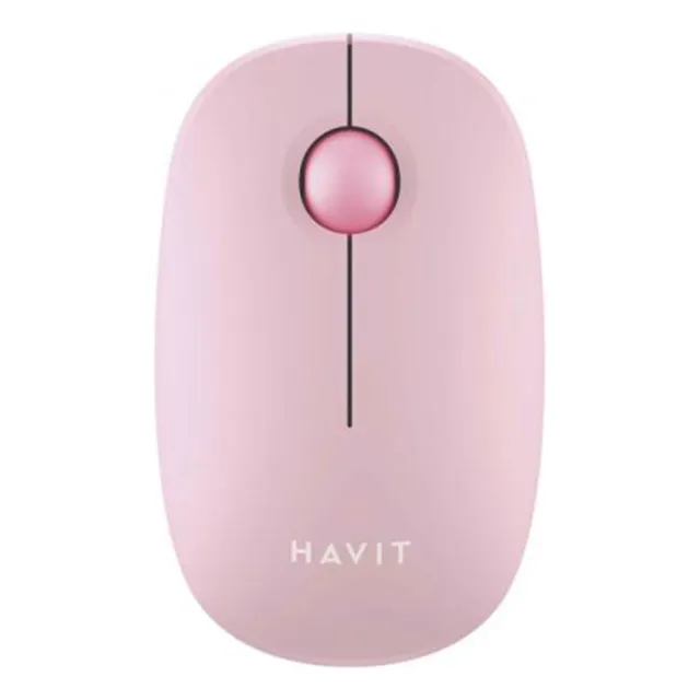Havit - Mouse Inalámbrico Ms57gt | Color Rosa