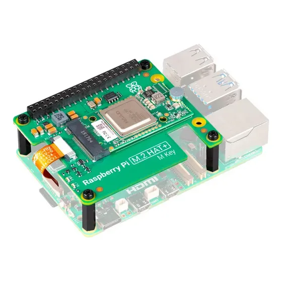 Chapéu Raspberry Pi Ai M.2+ Hailo8L