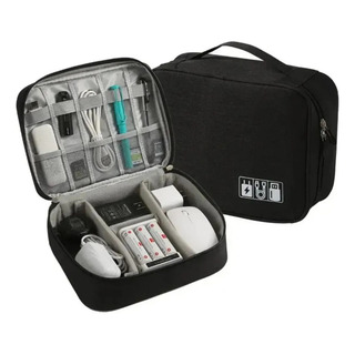 Organizador De Cables Digital Estuche Cargador Neceser Viaje Organizador De Cables Digital Estuche Cargador Neceser Viaje