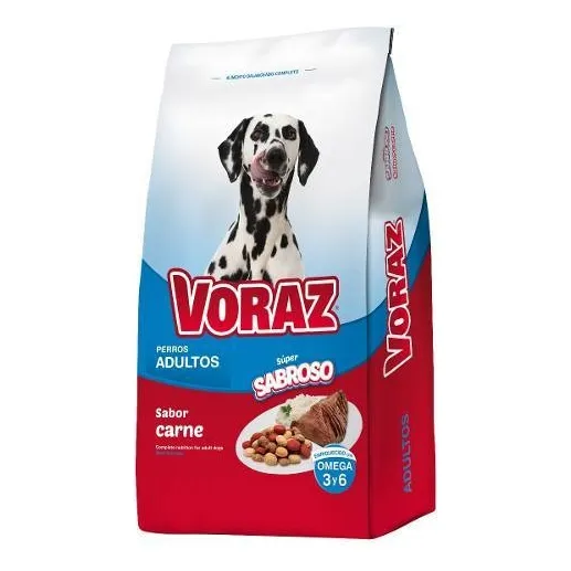 Voraz Perros adulto carne x20kg