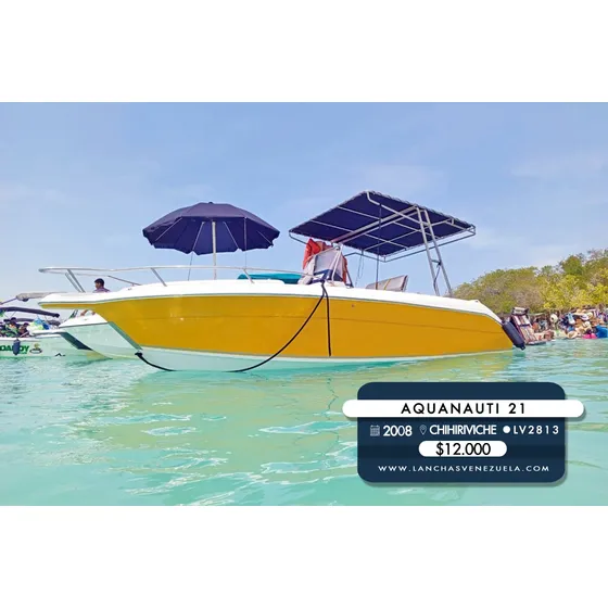 Lancha Aquanauti Open 21 Lv2813