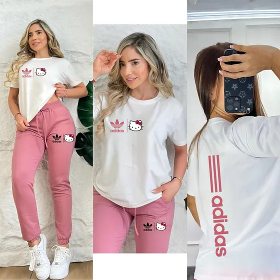 Conjunto Largo adidas De Damas