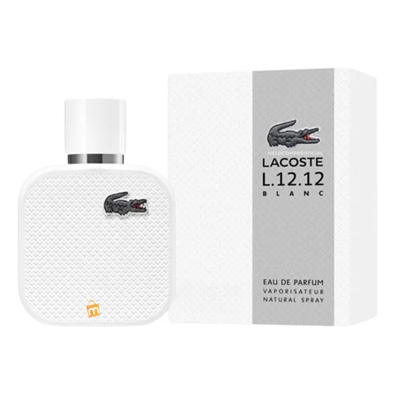 Perfumes Lacoste L.12.12 Black Blanc Originales 100ml