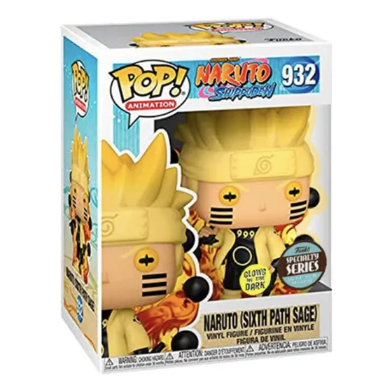 Naruto Six Path Sage Funko Pop 932 / Glow / Specialty Series