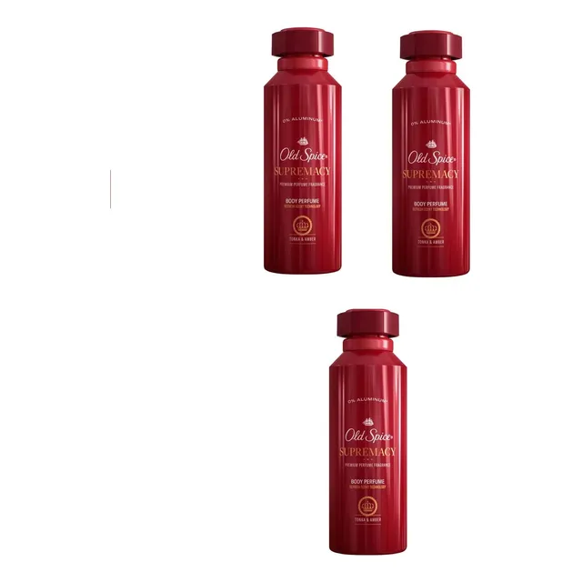 Perfume Old Spice Supremacy 175 Ml Pack X 3 Und