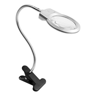 Lupa Con Luz Led Y Pinza Para Leer Y Bordar Lupa Con Luz Led Y Pinza Para Leer Y Bordar