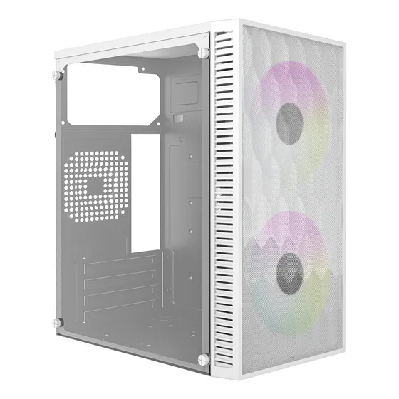 Gabinete Mini Torre Fuji Gc470 M-atx /fuente Atx 500w 2x Fan