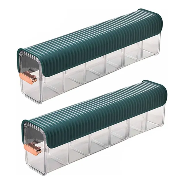 2 Pcs Caja De Pared Transparente Para Ropa Interior