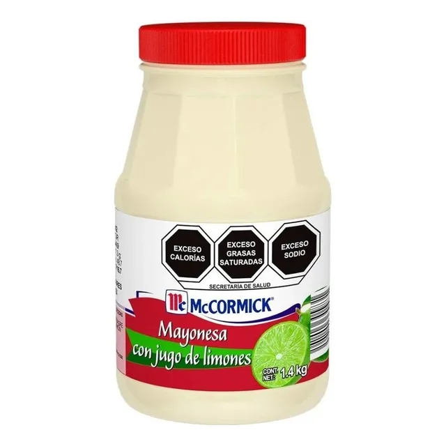 Mayonesa Con Jugo De Limón 1.4 Kg Mccormick