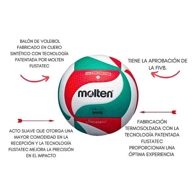 Balón De Voleibol Molten