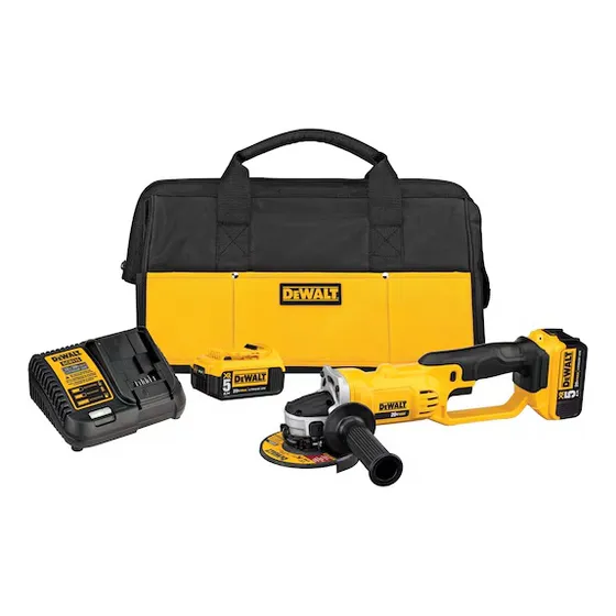 Pulidora Inalámbrica 4 1/2  + 2bat Dewalt Dcg412
