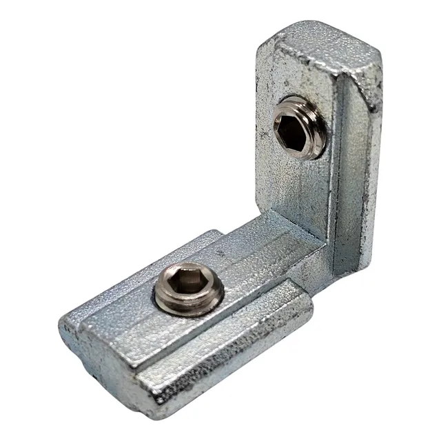 12 Piezas Escuadra Interna Perfil Estructural 45x45 R 10mm