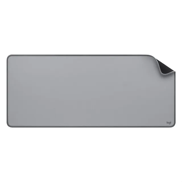 Logitech Desk Mat Studio Series, Alfombrilla De Escritorio Color Gris Medio