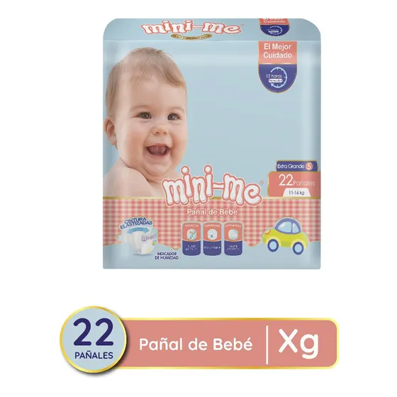 Pañal Premium Mini Me Talla Xg Bultox5x22unds