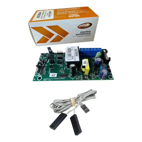 Kit Placa Central Ppa Pop Freio Motor Portão + 1fim De Curso