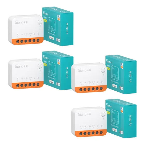 4 Interruptor Inteligente Sonoff Mini R4 Wifi 2-vías Escaler