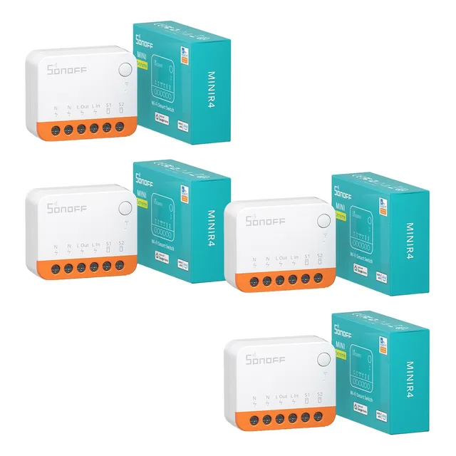 4 Interruptor Inteligente Sonoff Mini R4 Wifi 2-vías Escaler