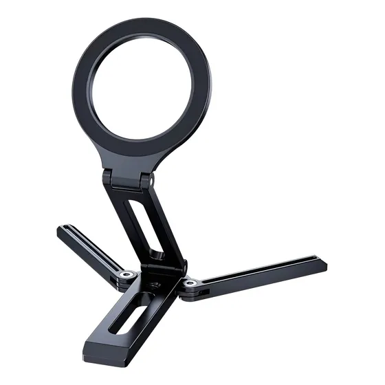 Soporte Magnético De Trípode Para Iphone Magsafe Negro