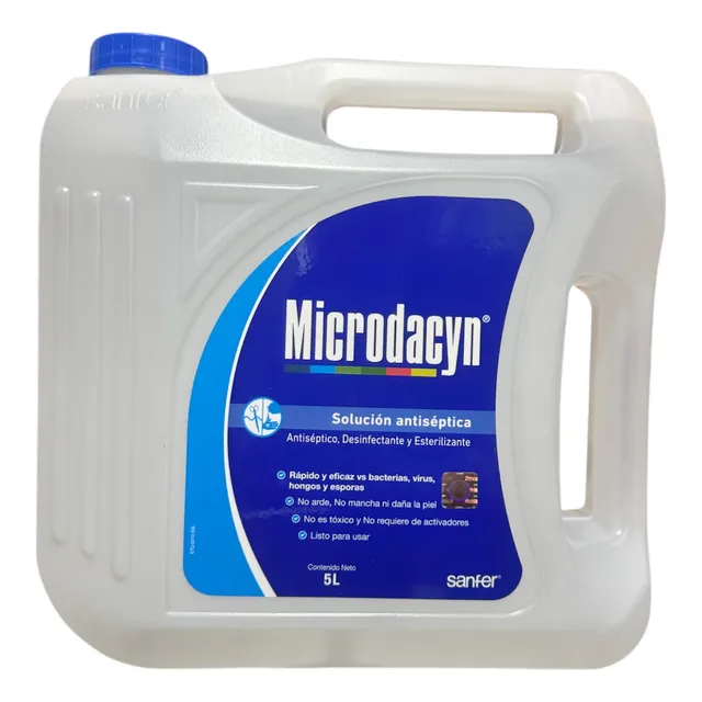 Microdacyn 60 (5litros) Antiséptico Esterilizante Virucida