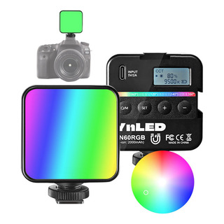 Mini Luz De Vídeo De Bolso Portátil Yonguo Yn60rgb Led Rg Mini Luz De Vídeo De Bolso Portátil Yonguo Yn60rgb Led Rg