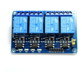 Modulo Rele Relay Relevador 4 Canales, Arduino, Pic, Robotic Modulo Rele Relay Relevador 4 Canales, Arduino, Pic, Robotic