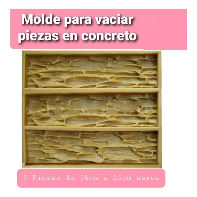 Molde Hacer Piezas De Concreto