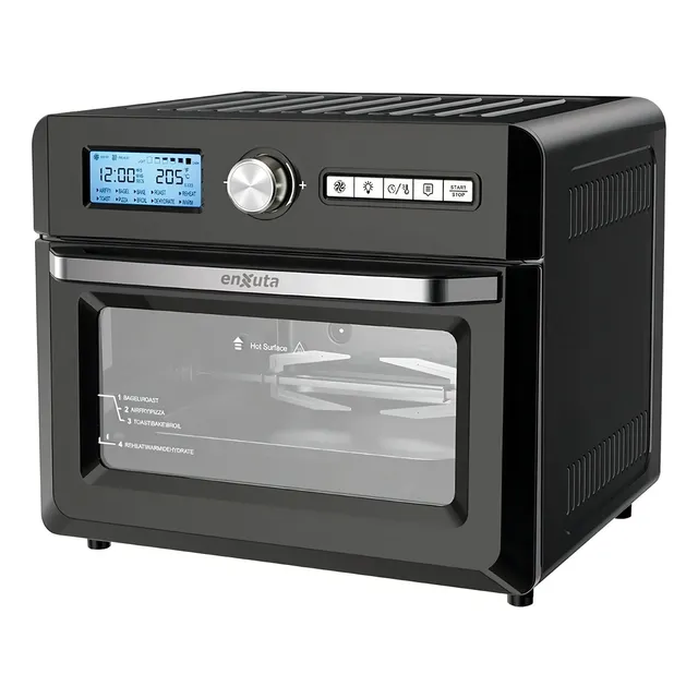 Horno de mesa eléctrico Enxuta HENXMF01 18L negro 220V