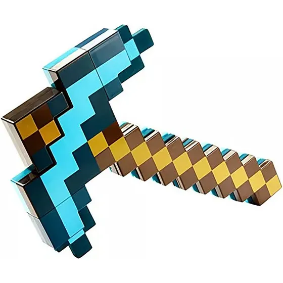 ~ Brinquedos De Espada E Picareta Minecraft Com Som E Luz 2