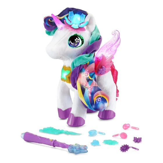 Ivy The Bloom Unicornio Con Luz Movimiento Y Sonido