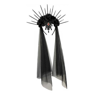 6 Decoraciones De Halloween Diadema Diadema Mujeres Negro 6 Decoraciones De Halloween Diadema Diadema Mujeres Negro