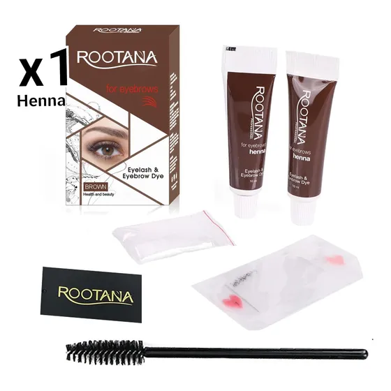 Henna Para Cejas Semipermanentes Pigmento De Cejas
