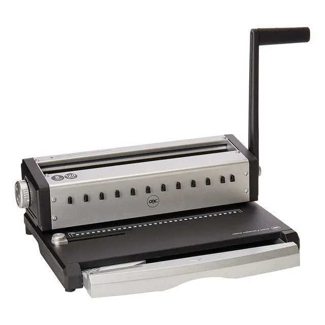 Gbc Engargoladora Wire Basic Tb6, 3:1, P/arillo Metálico