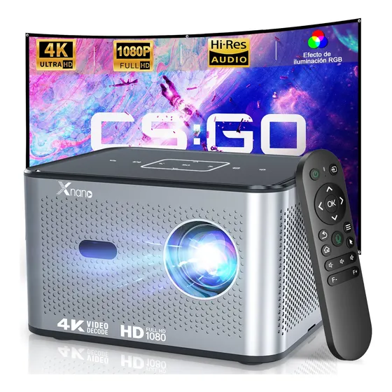 Proyector 4k Android Inteligente 5g Wifi Fhd 1080p 14000 Lm