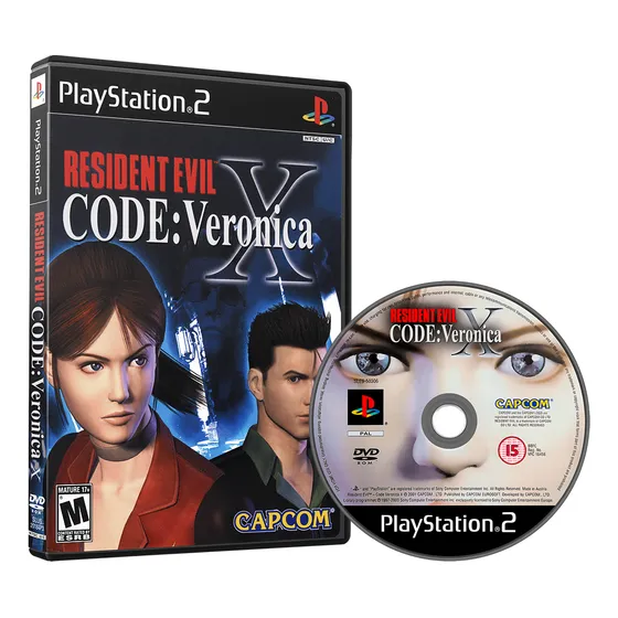 Resident Evil Code Veronica X Legendado - Ps2 Mídia Física