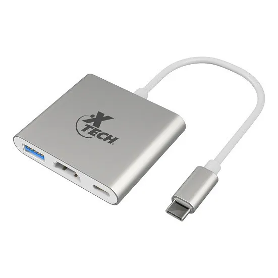 Adaptador Multipuerto Usb-c 3-1 Xtech Xtc-565
