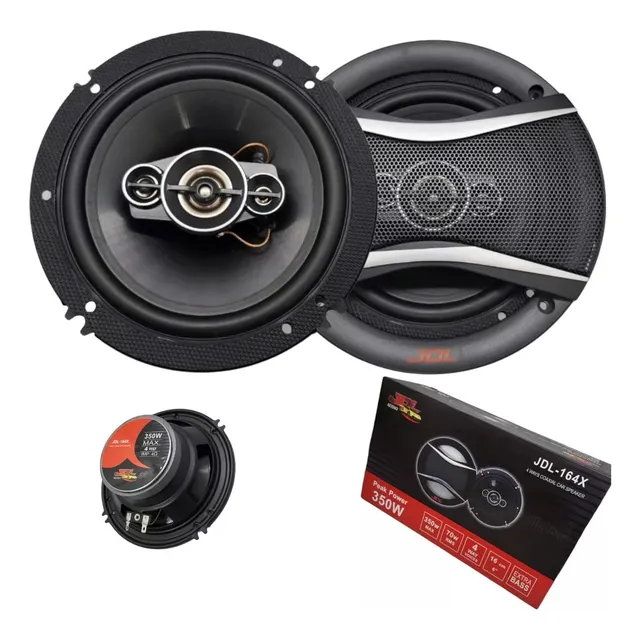 Parlante Para Carro Jdl 6pulgadas 350w 4 Vías 16cm Extrabass