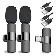 Micrófono Inalámbrico Celular Boya Inalámbrico Negro