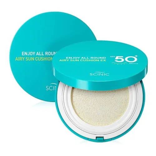 Scinic Enjoy All Round Airy Sun Cushion Ex Protector Solar