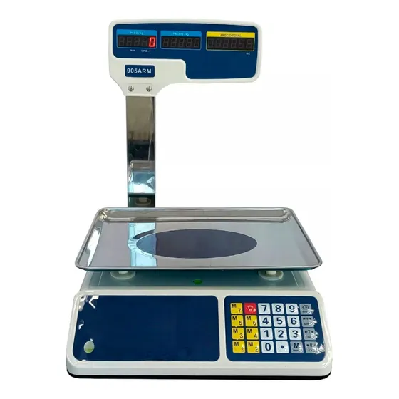 Balanza Electronica 30kg Visor Alta Precisión Bateria Recarg