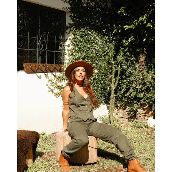 Bombacha De Campo Mujer Gabardina Rígida 8 Oz | Tradicional