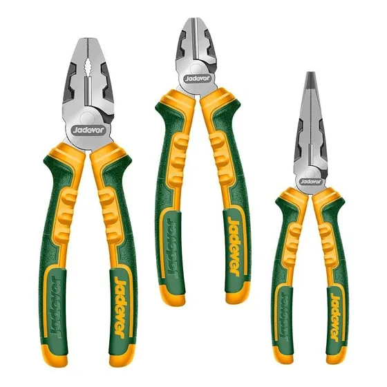 Alicate Combinado Pinza Piqueta Juego 3 Pcs