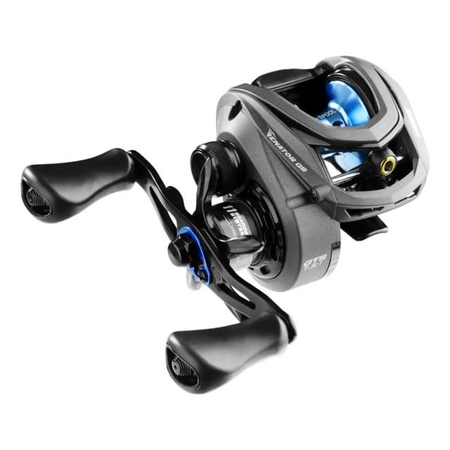 Carretilha Marine Sports Venator Gs Esquerdo Cor Cinza