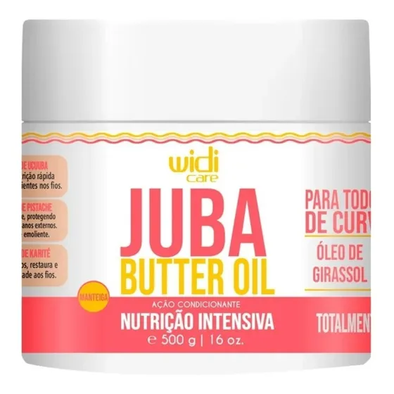 Mascara Widi Care Juba Butter Oil Manteiga 500g Nutrição