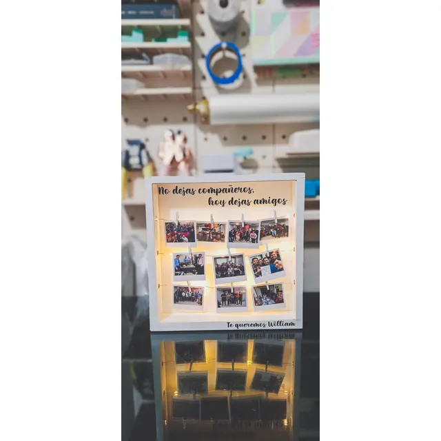 Cuadro De Fotos Polaroid Personalizado