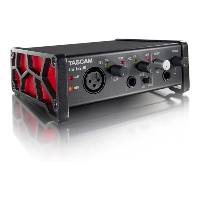 Interfaz De Audio Placa Usb Tascam Us-1x2hr Envío - Oddity