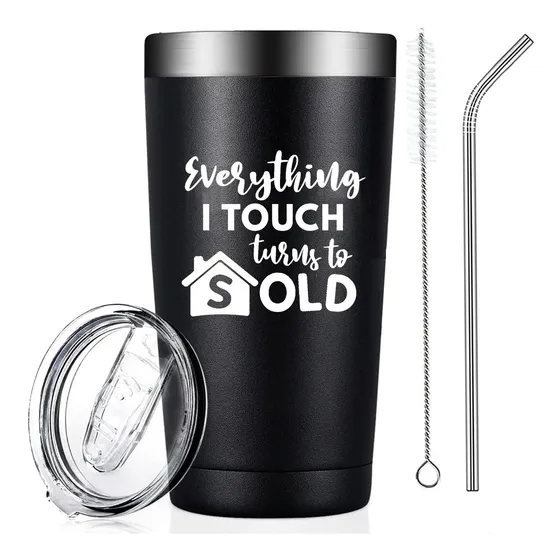 Realtor Real Estate Agent Gifts Everything I Touch Turns To