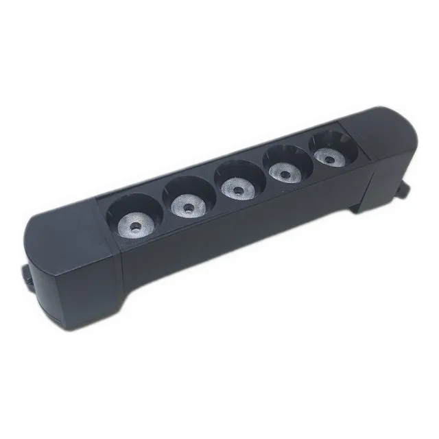Lampara Lineal Para Riel Convencional 18w Negro Luz Fria