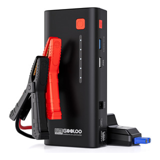 Jump Starter Gooloo 3000a Peak 12 V De Litio Para Gasolina D Jump Starter Gooloo 3000a Peak 12 V De Litio Para Gasolina D